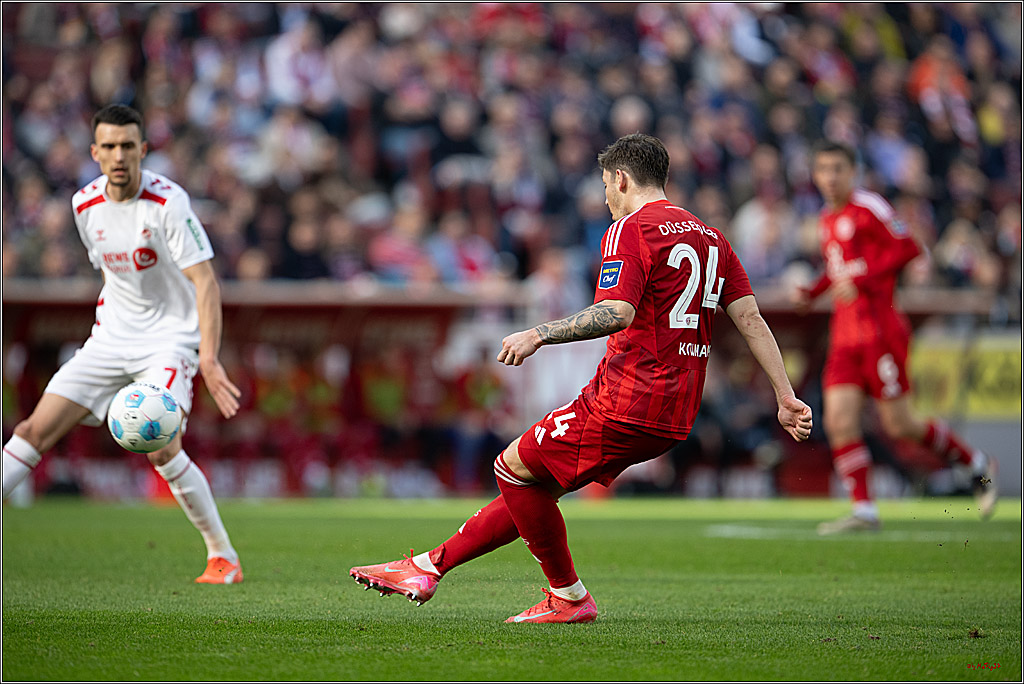 2. Fussball Bundesliga, 1.FC Köln - Fortuna Düsseldorf 1895, 23.02.2025